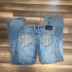 Men’s Cooper bootcut Affliction jeans from Buckle